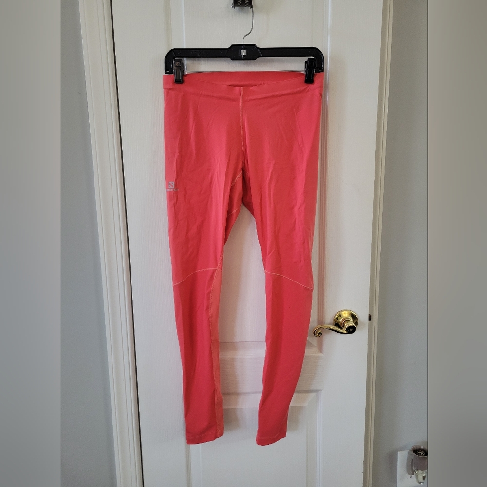 Salomon Lightning Pro Support Running Leggings Medium Advanced Skin Active Dry